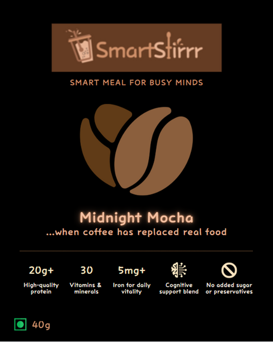 Smart Stirrr Meal Shake — Midnight Mocha